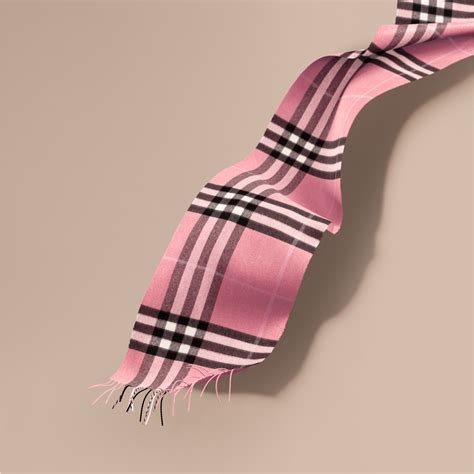 burberry scarf cashmere rose pink